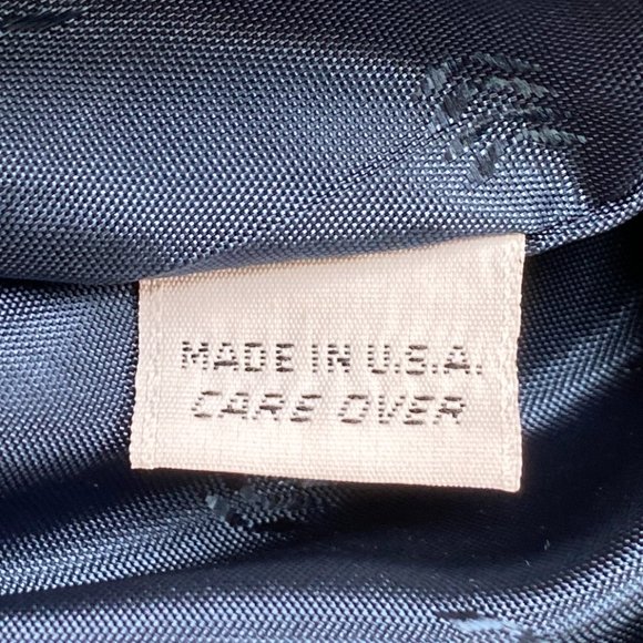 Vintage Abercrombie & Fitch Suede Aviator Military Jacket Blue 70s USA Made-L - Picture 13 of 14